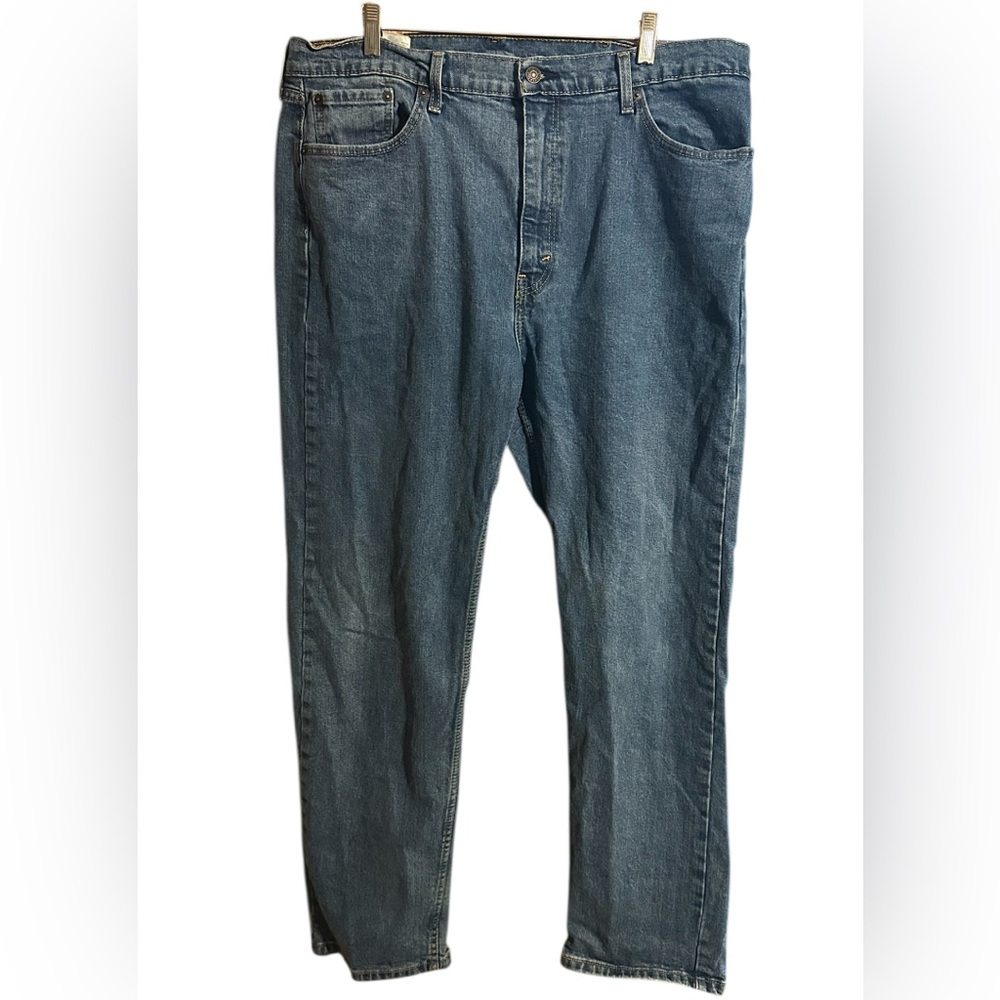 Levi’s 505 Regular Fit Mens Jeans Denim W40 L32 Straight Leg 5-Pocket Classic
